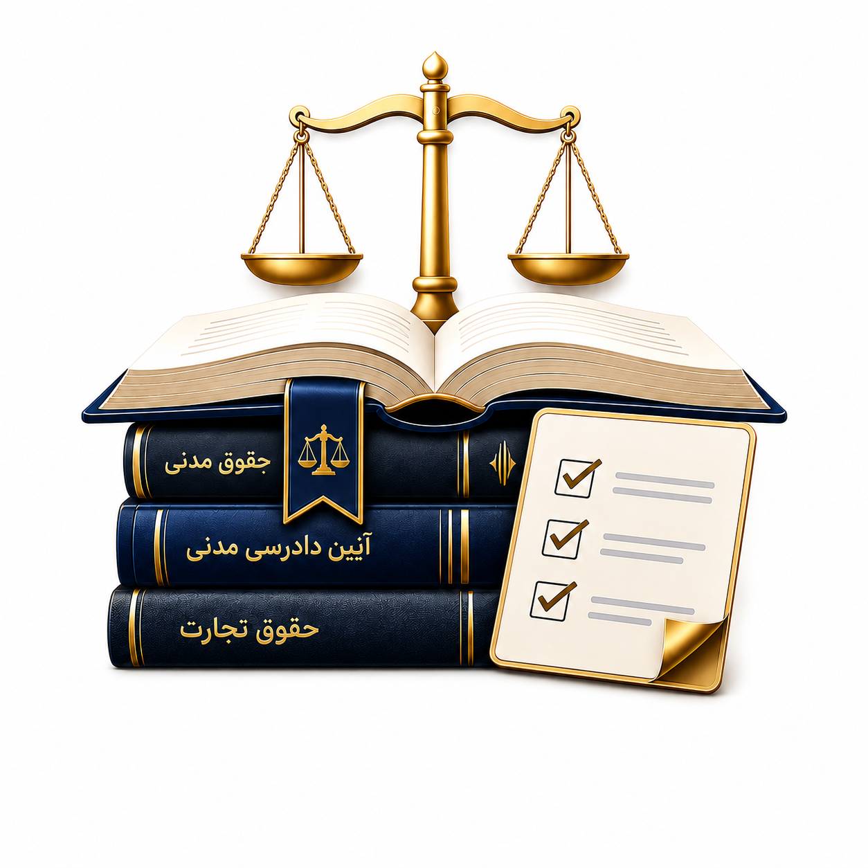 منابع آزمون وکالت